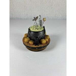 Yankee Candle Witch's Brew Cat Jar Candle Topper Halloween